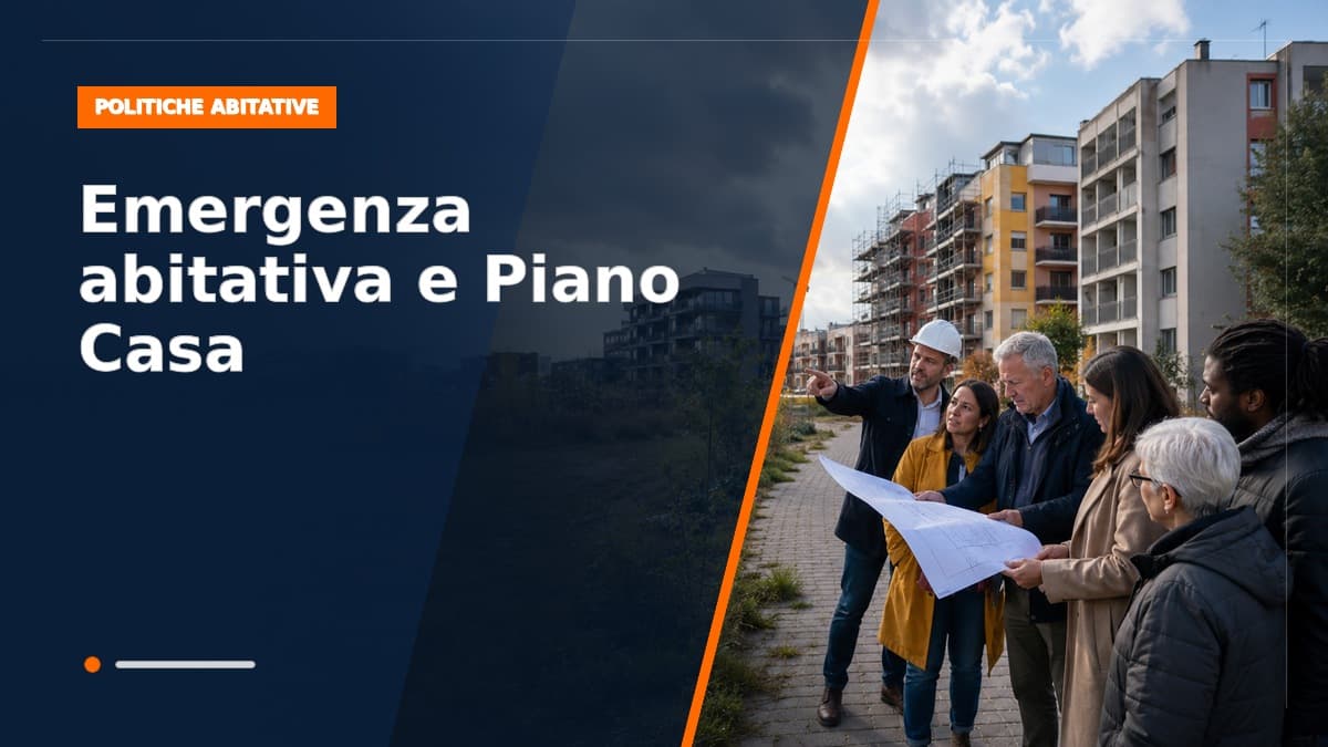 Emergenza abitativa e Piano Casa: perché l'Italia deve tornare a costruire alloggi
