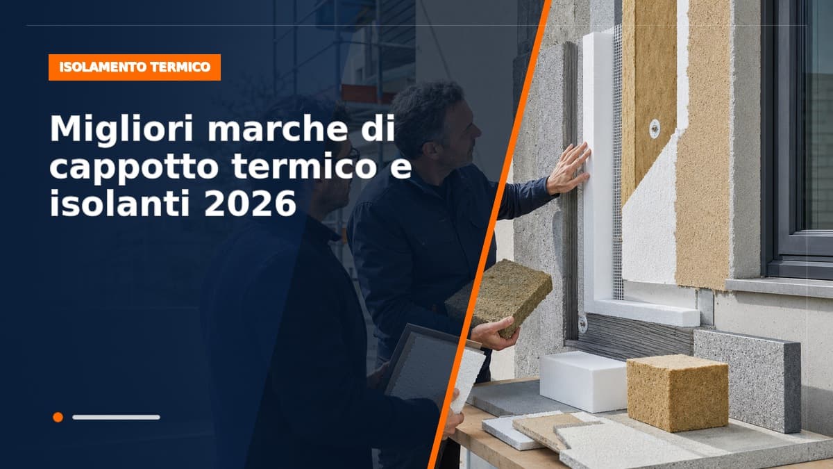 Migliori marche di cappotto termico e isolanti 2026