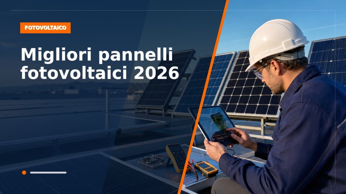 Migliori pannelli fotovoltaici 2026: marche e criteri di scelta